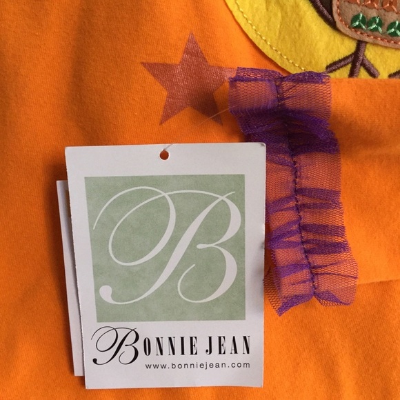 Bonnie Jean Girl 2 Piece Top & Leggings Fall Set in size 6 or 6X NEW - Picture 4 of 4